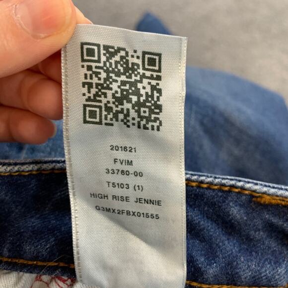 True Religion Jeans Womens 25 Blue High Rise Jennie Curvy Skinny Stretch Denim - Picture 14 of 16
